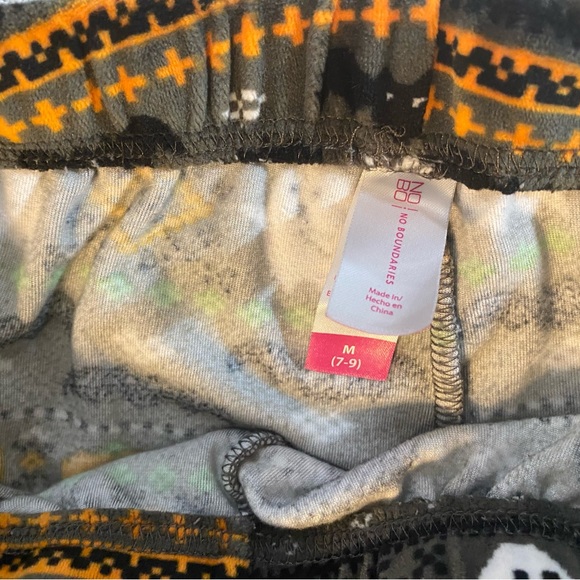 Fleece, Halloween Leggings | M, 7-9 |  Soft, Comfy, Spooky, Ghosts, Pumpkins - Picture 4 of 4